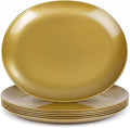 6PCS Gold Serving Platters by WDF
