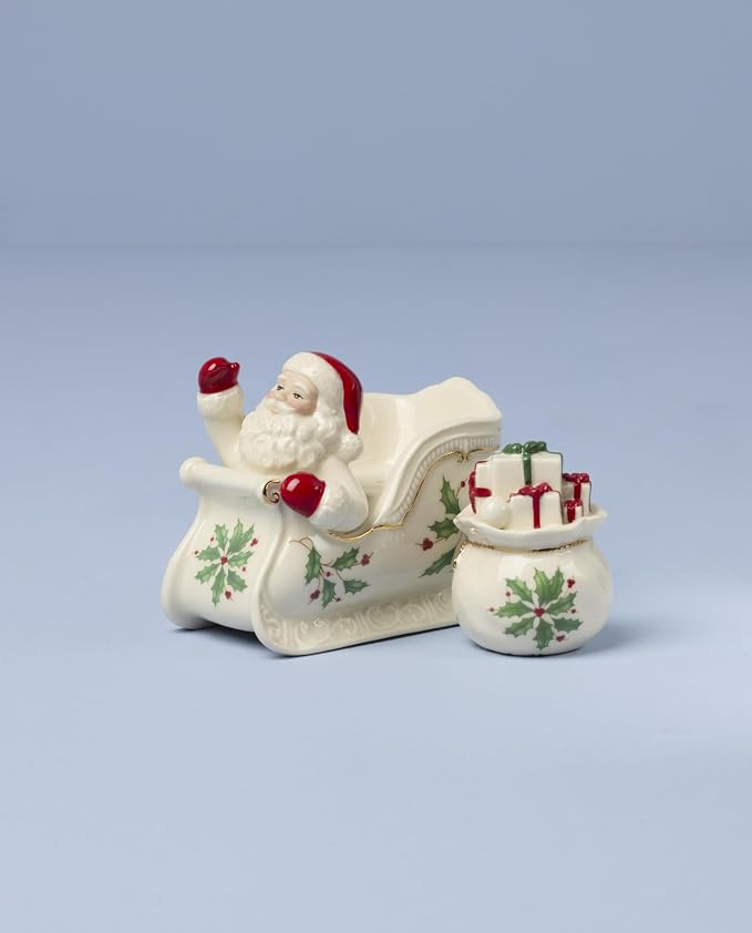 Lenox 897754 Holiday Figural Salt & Pepper Set, Christmas Dishes, Festive - Image 5