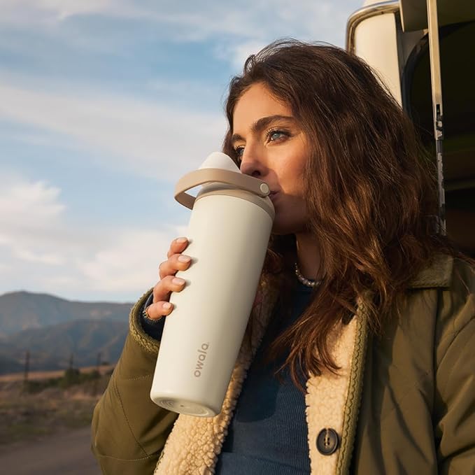 Owala FreeSip Sway Stainless Steel Water Bottle 30 oz Iced Breeze - Image 7