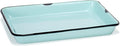 Red Co. 11 x 9 Enamelware Metal Classic 2 Quart Rectangular Serving Tray by RedCo