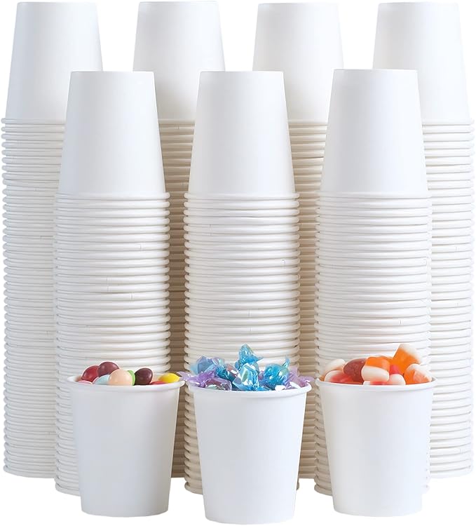 Lamosi 300 Pack 5 oz Paper Cups, Disposable Bathroom Cups, 5oz Paper | Small by BuyNow