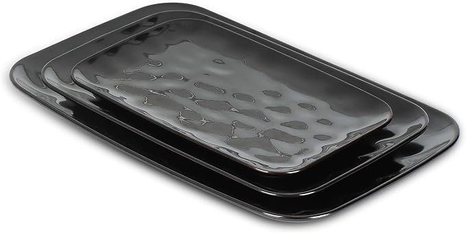 vicrays Ceramic Rectangle Serving Platters by VicraysCeramic