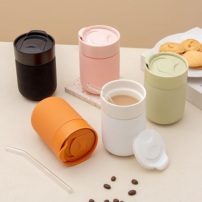 Single‑Wall Ceramic Travel Mug - Image 7