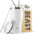 BEAST Insulated Coffee Mug – 900 ml I Arctic White I Stainless Steel I Reusable by GreensSteel