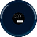 Dark Blue Plastic Party Plates Edge Collection Premium heavyweight Elegant by PLASTICPRO