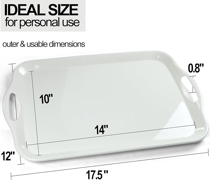 Czlizdyt Large Melamine Serving Tray - Image 2