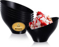R-kay 6 Pack Angled Black Serving Bowls by R-KAY