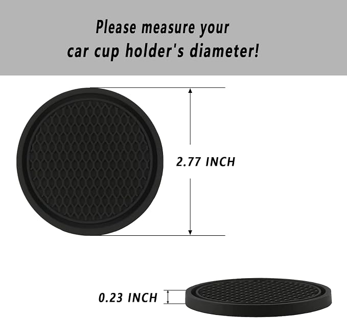 ZSDY Car Cup Coaster, Car Interior Accessories Sets - Image 4