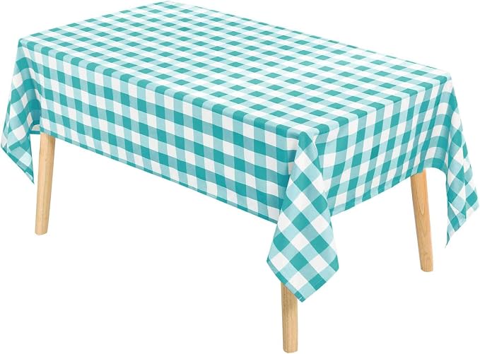 Checkered Tablecloth Square, 30 x 30 Inch - Image 2