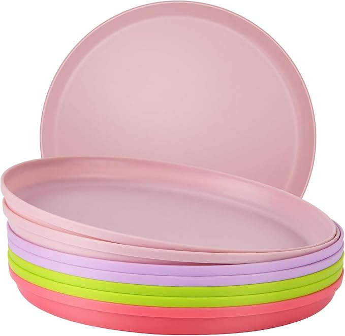 Unbreakable Dinner Plates Set of 8 by Unknown