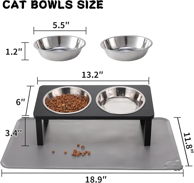 Summark Upgraded Elevated Cat Bowls - Image 5