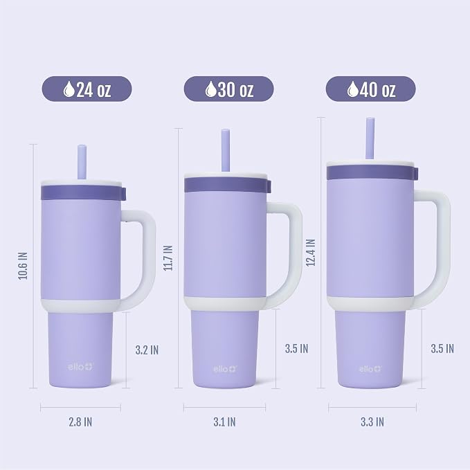 Ello Oasis 30oz Insulated Stainless Steel Tumbler - Image 8