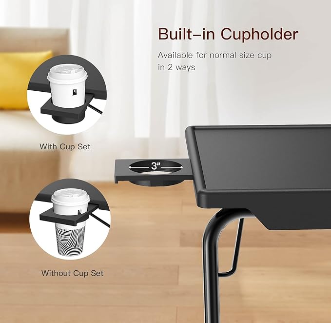 HUANUO Adjustable TV Tray Table - Image 6