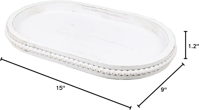 Hrastany Oval Wood Serving Tray - Image 7