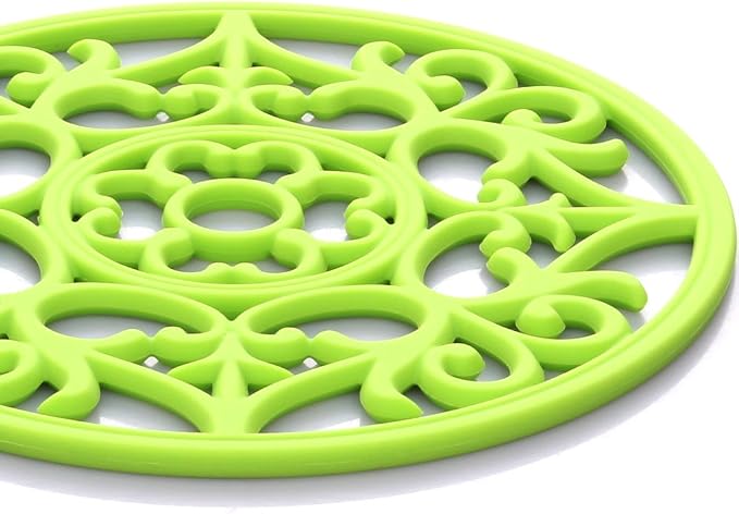 ME.FAN Trivets for Dishes/Pots/Pans, Flexible/Durable/Non Slip Hot Pads to - Image 5