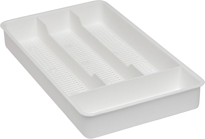 Dial Industries Small Utensil Silverware Kitchen Drawer Organizer, spoons and by DialIndustries