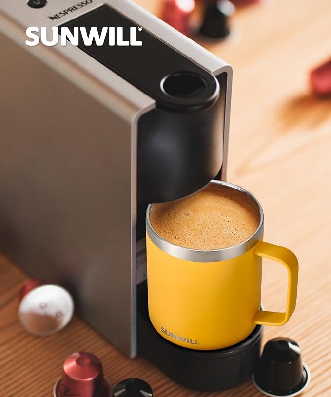 SUNWILL Travel Coffee Mugs Set of 4, Insulated Tumbler - Image 5