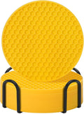 TWTLi Silicone Coasters Set of 6 by TWTLi