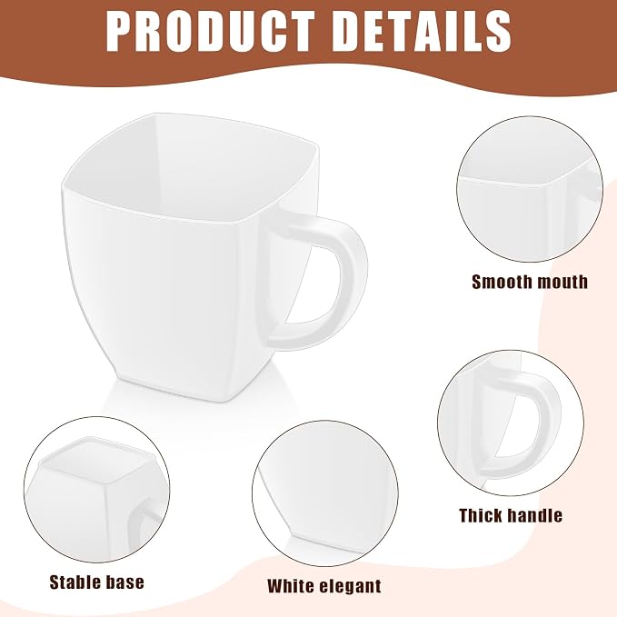 Amyhill 50 Pcs Mini Disposable Tea Cups - Image 3