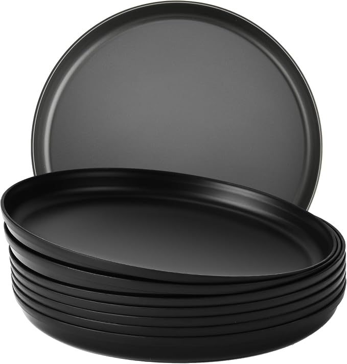 Unbreakable Dinner Plates Set of 8 by Unknown