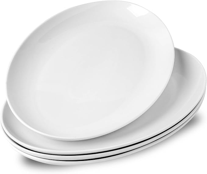 Set of 4, 16 inch Porcelain serving trays by Familywood
