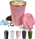 SPLMIFA Travel coffee mugs leak-proof, reusable coffee cups by SPLMIFA