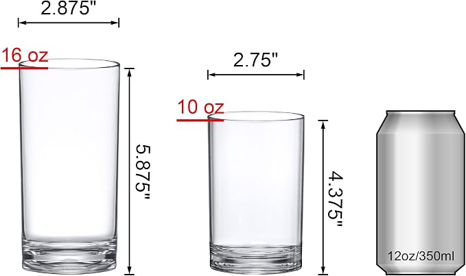 Amazing Abby - Probity - 10-Ounce and 16-Ounce Plastic Tumblers, Plastic - Image 3