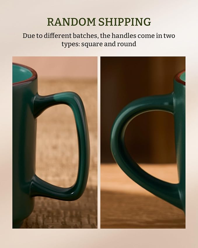 famiware Coffee Mugs Set of 4, Nebula 14oz Coffee Mugs Ceramic Cup Set | - Image 3