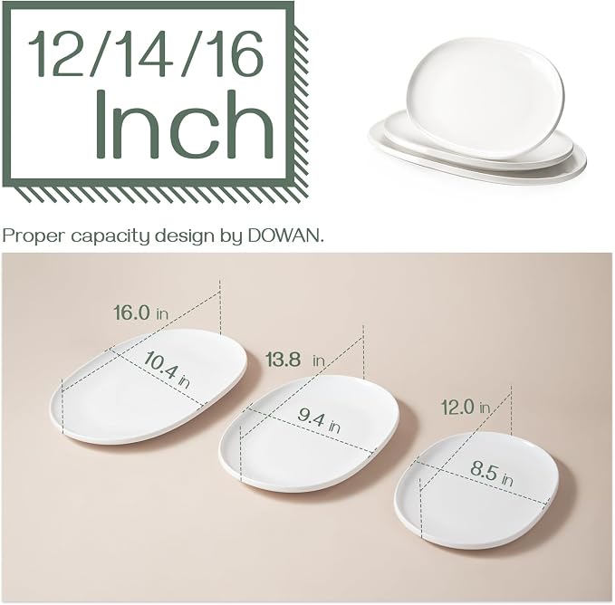 DOWAN Large Serving Platter, Serving Dishes - Image 3