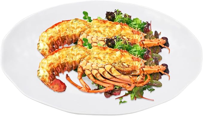 Yalin Oval Large Serving Platter, 16 Inch Melamine Serving Tray, Salad and - Image 4