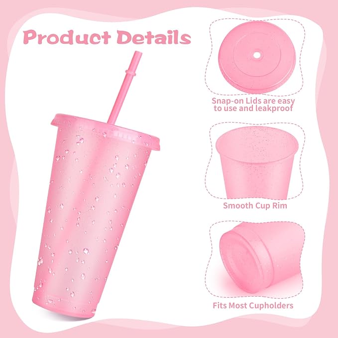 Hooqict 7 Pack Reusable Cups - Image 7