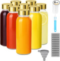 Zukro 10.5 oz Glass Juice Bottles by ZukroDrinkware
