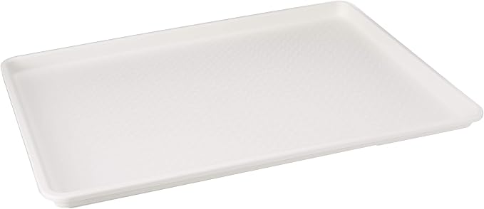 18 x 26 Inch Plastic Tray White | Dishwasher safe, NSF certified by Winco