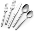 Alata Potter 60-Piece Forged Silverware Set Stainless Steel Flatware Set by Alata