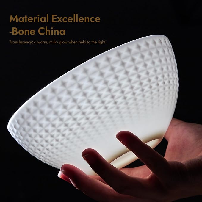 64Pc Bone China Dinnerware & Silverware Set, - Image 6