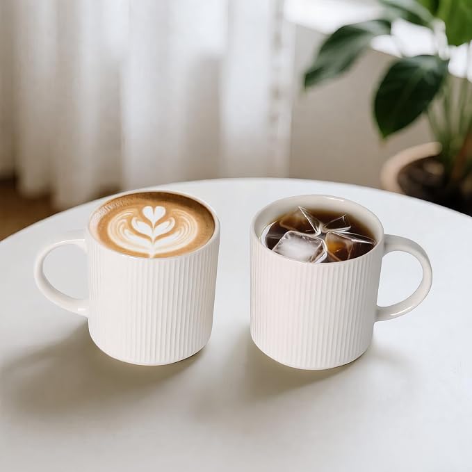 MONITO Coffee Mugs Set of 6, 16 oz Mugs Set, Ceramic Coffee Cups - Image 2