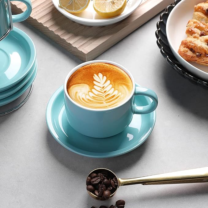 Sweejar Porcelain Cappuccino Cups - Image 4