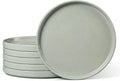 E-far Dinner Plates Set of 6, 10.5 Inch Stoneware Dinner Plate, Chip & Scratch by E-far