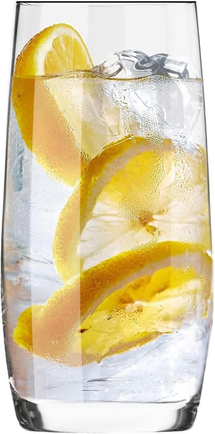 Krosno Blended Long Drink Glasses | Set of 6 | 13.9 oz | Tall Drinking Glasses - Image 7