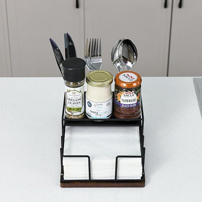 Napkin Holder for Table, Countertop Organizer - Image 5