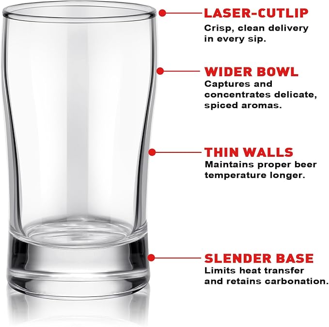 Bokon 24 Pcs Beer Flight Glasses, Small Clear Tasting Cup - Image 4