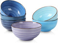 Selamica Ceramic 24 Oz Cereal Bowls Set, Deep Soup Bowls, 5.9 Inch Porcelain by Selamica