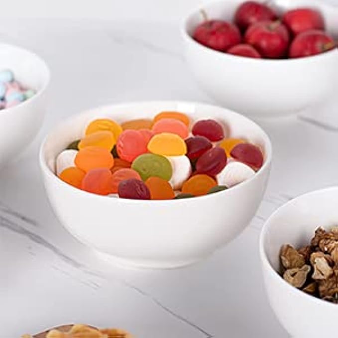 DELLING Soy Sauce Dish 4 Oz Dipping Bowls Set of 6, Stackable Dishwasher Safe - Image 6