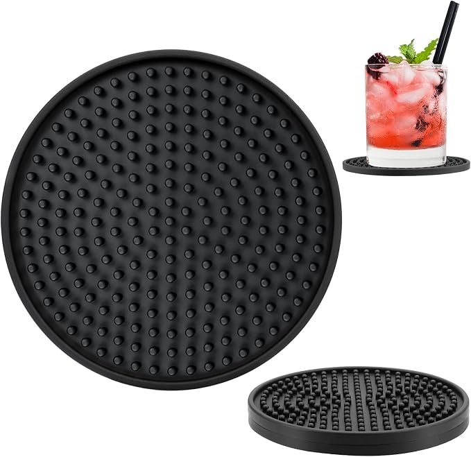 Silicone Drink Coasters by HIYALOT