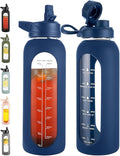 CIVAGO 40 oz Glass Water Bottle by CIVAGO