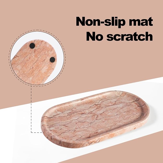 Norway Natural Marble Tray, Catchall Tray - Image 4