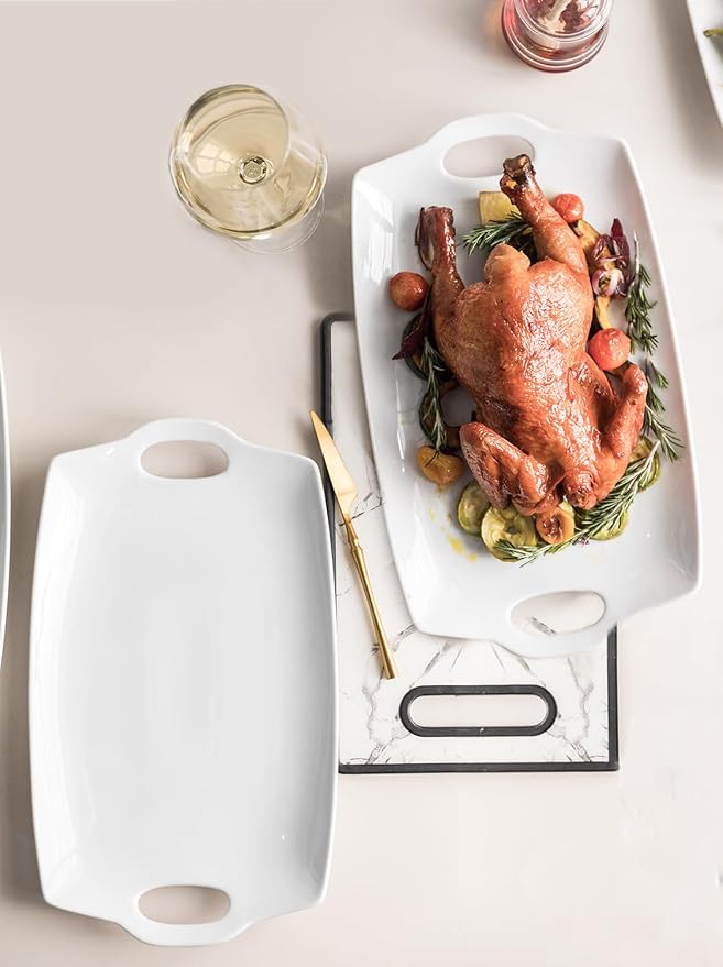LYEOBOH Turkey Serving Platter for Entertainment, Serving Tray - Image 6