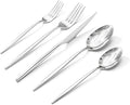 18/10 Silverware Set for 8, 40 Piece Stainless Steel Flatware Cutlery Set | by KINGSTONE