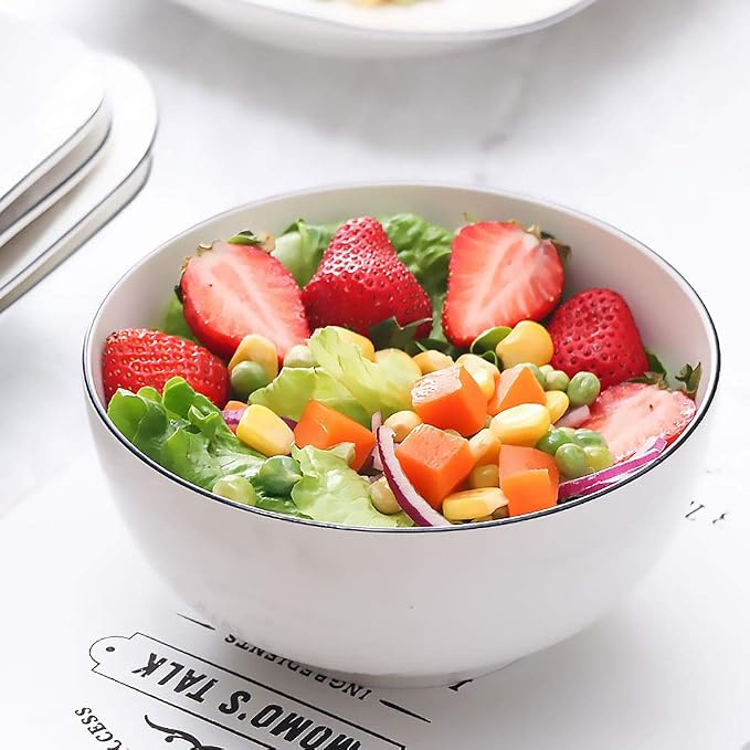 Hesen 40 Ounce Large Soup Bowls, Large Cereal Bowls, Large Pho Bowls, Durable - Image 5