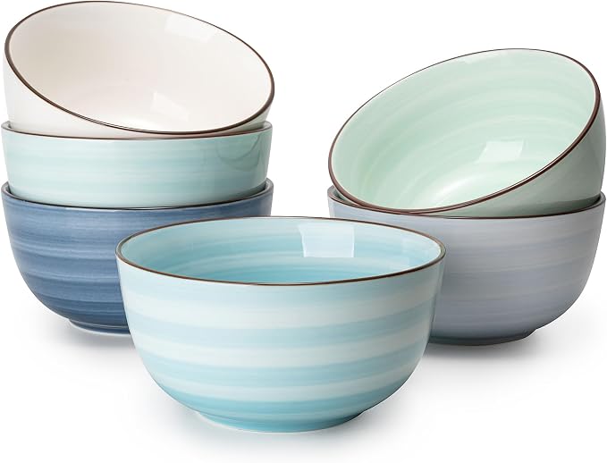 Sweese 20 Oz Porcelain Cereal Bowls by Sweese